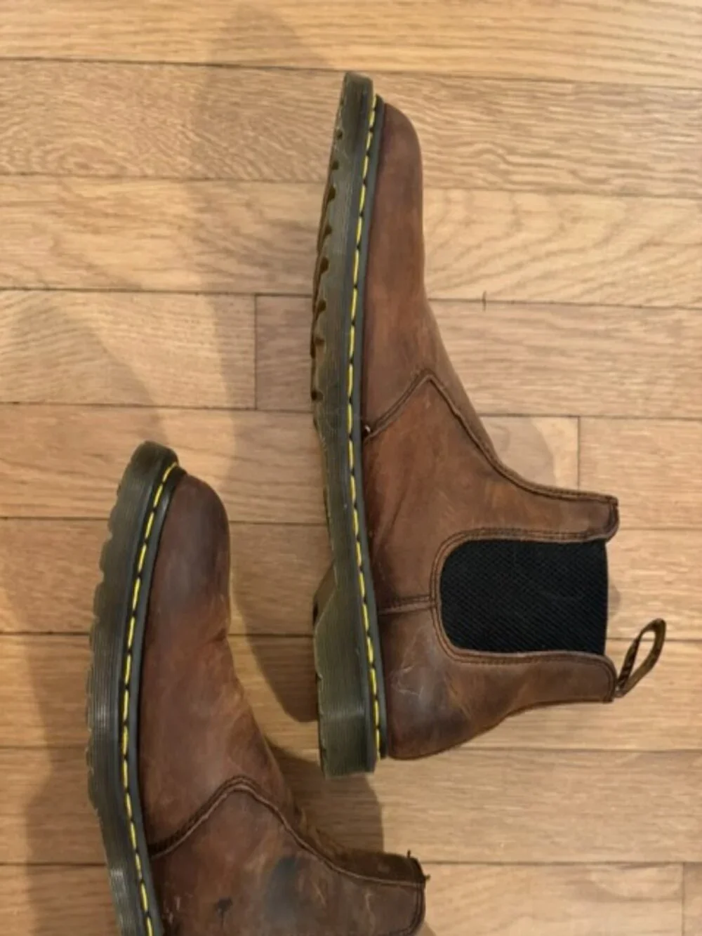 Dr. Martens Chelsea Boots Chestnut Brown Men's US10